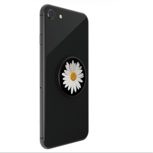 POPSOCKETS PopGrip White Daisy Flower Phone Grip Stand - Picture 5 of 8